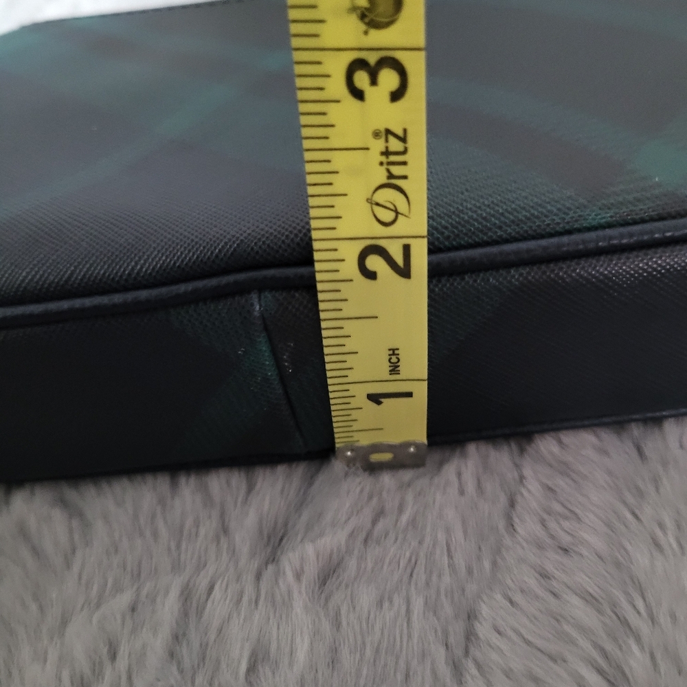 Talbots black watch plaid wristlet - Picture 8 of 8